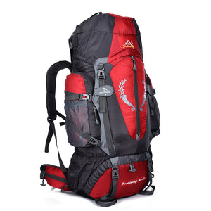 80+5L  Waterproof Camping Travel Mountaineering Backpack