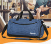 The new sports bag waterproof and independent shoe storage