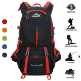 50L Waterproof Camping Travel Mountaineering Backpack