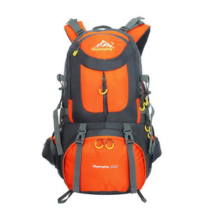 50L Waterproof Camping Travel Mountaineering Backpack