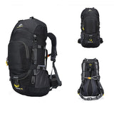 60L  with light reflection waterproof travel backpack