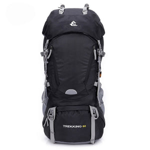 60L Outdoor Hiking Backpacks Waterproof Trekking Camping Backpack