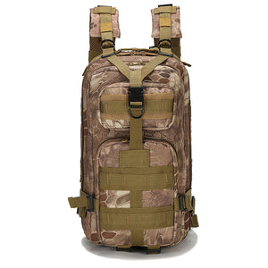 600D Mountaineering Outdoor Backpack 28L Camping bag Waterproof