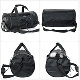 waterproof and independent shoe storage sports bag