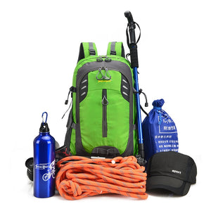 40L Waterproof Camping Travel Mountaineering Backpack