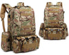 55L Climbing Hiking Military Tactical Backpack